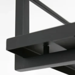 Suspension Steinhauer Buckley Acier inoxydable, 4 lumières