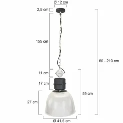Suspension Steinhauer Clearvoyant Transparent, 1 lumière