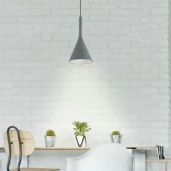 Suspension Steinhauer Cornucopia Gris, 1 lumière