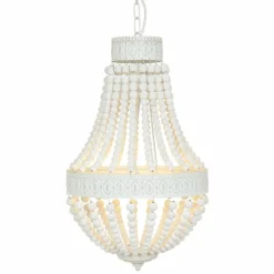 Suspension Steinhauer Ella Blanc, 3 lumières