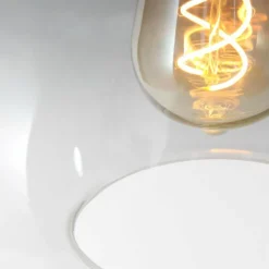 Suspension Steinhauer Flere Gris, Noir, 1 lumière