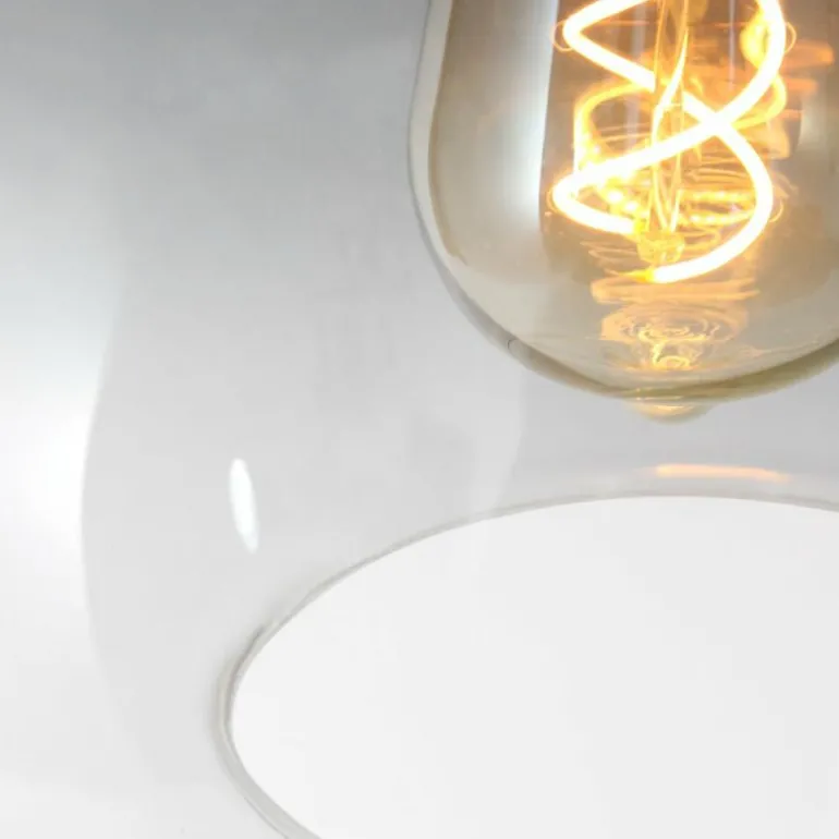 Suspension Steinhauer Flere Gris, Noir, 1 lumière