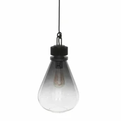 Suspension Steinhauer Flere Gris, Noir, 1 lumière