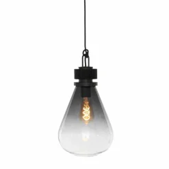 Suspension Steinhauer Flere Gris, Noir, 1 lumière