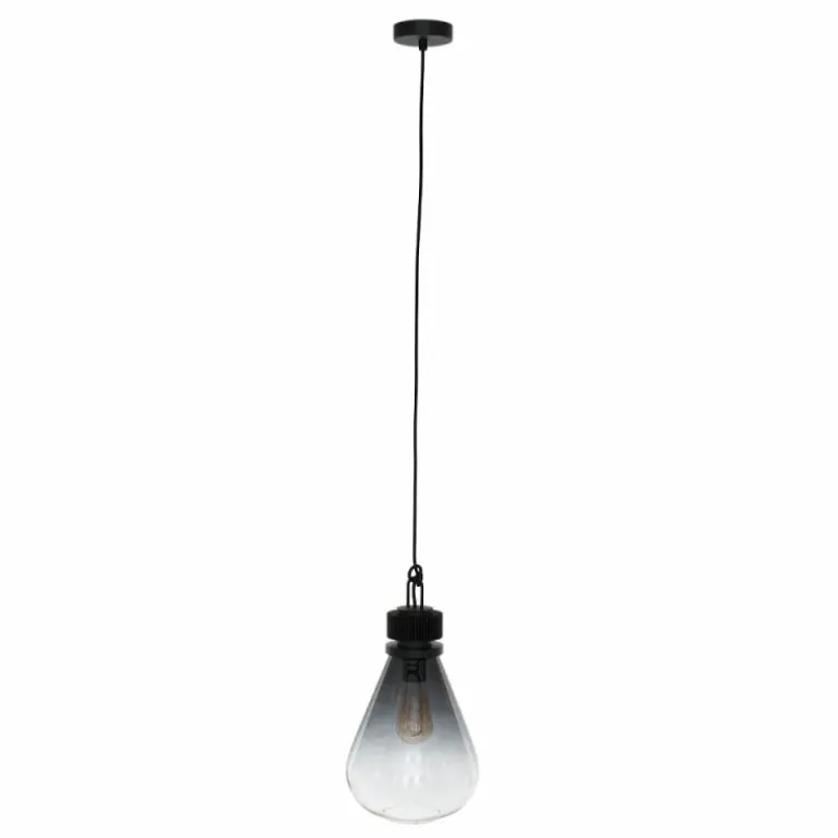 Suspension Steinhauer Flere Gris, Noir, 1 lumière