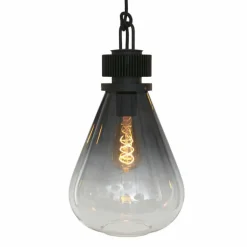 Suspension Steinhauer Flere Gris, Noir, 6 lumières