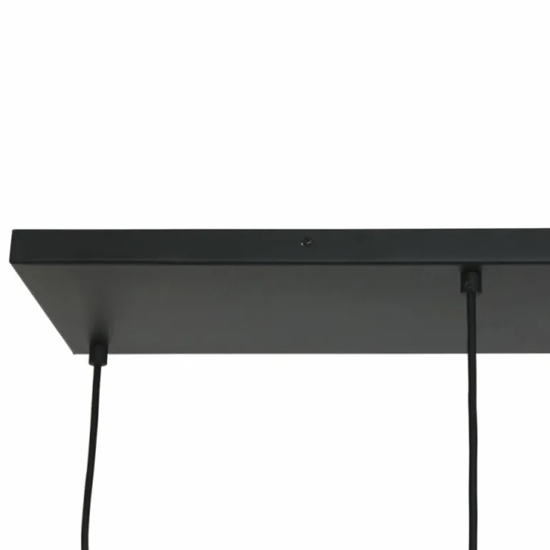 Suspension Steinhauer Flere Gris, Noir, 6 lumières