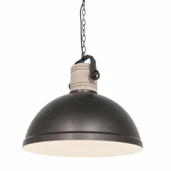 Suspension Steinhauer Gearwood Anthracite, 1 lumière