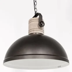 Suspension Steinhauer Gearwood Anthracite, 1 lumière