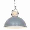 Suspension Steinhauer Gearwood Gris, 1 lumière