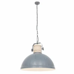 Suspension Steinhauer Gearwood Gris, 1 lumière