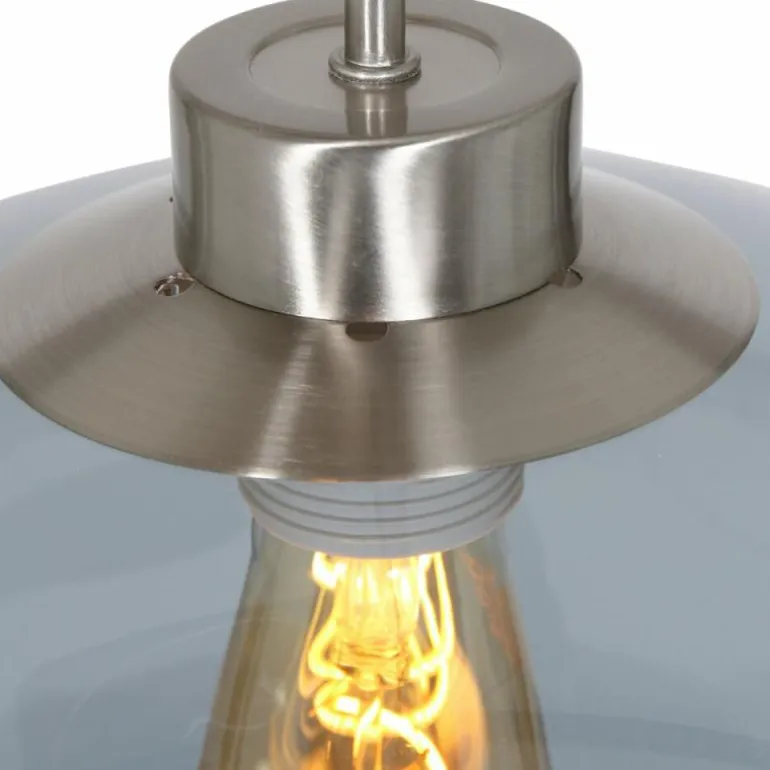 Suspension Steinhauer Gramineus Acier inoxydable, 1 lumière