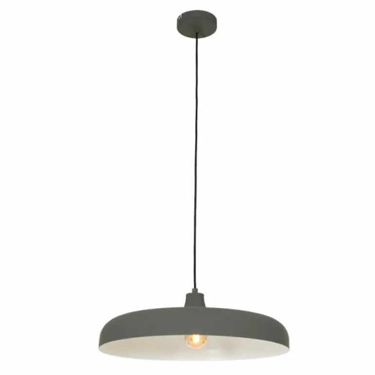Suspension Steinhauer Krisip Gris, Blanc, 1 lumière