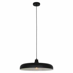 Suspension Steinhauer Krisip Noir, Blanc, 1 lumière
