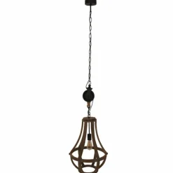 Suspension Steinhauer liberty bell Brun, 1 lumière