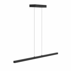 Suspension Steinhauer Light Stripe LED Noir, 1 lumière