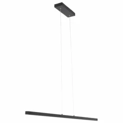 Suspension Steinhauer Light Stripe LED Noir, 1 lumière