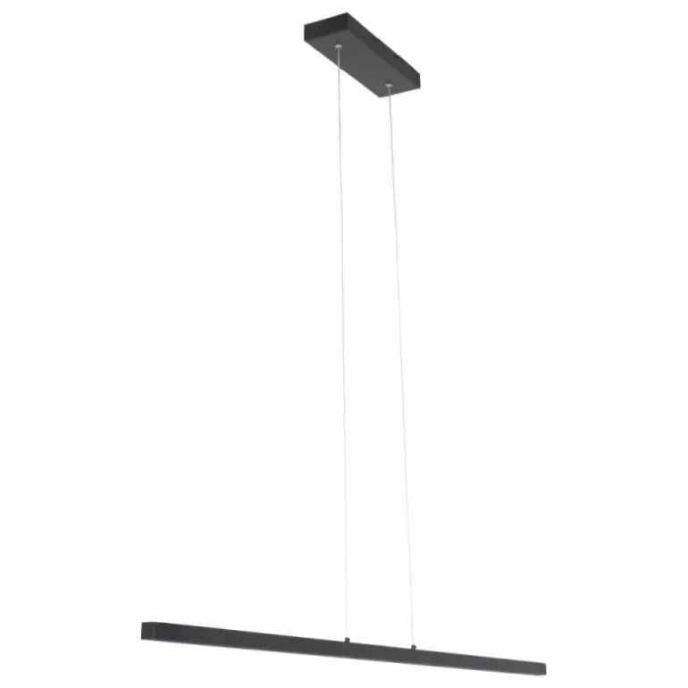 Suspension Steinhauer Light Stripe LED Noir, 1 lumière