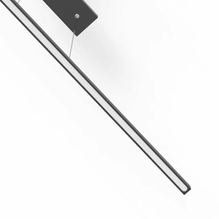 Suspension Steinhauer Light Stripe LED Noir, 1 lumière
