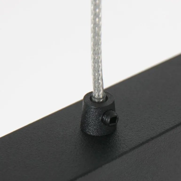 Suspension Steinhauer Light Stripe LED Noir, 1 lumière