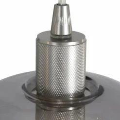 Suspension Steinhauer Lotus Acier inoxydable, 3 lumières