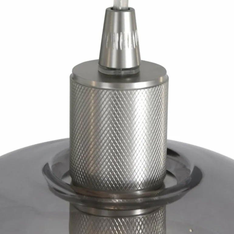 Suspension Steinhauer Lotus Acier inoxydable, 3 lumières