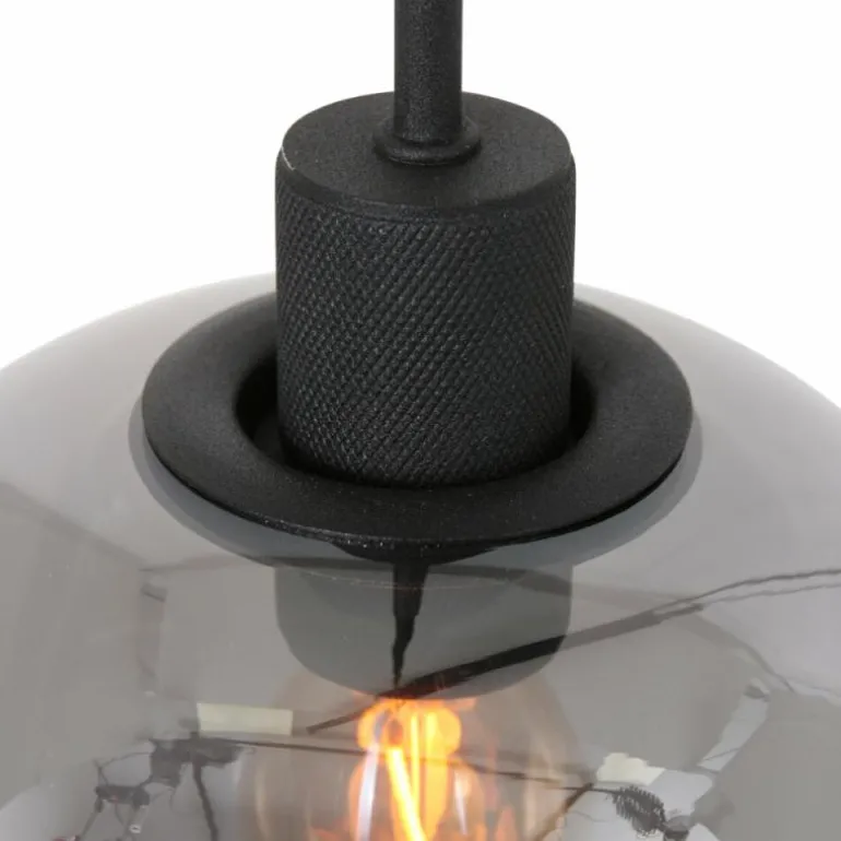 Suspension Steinhauer Lotus Noir, 1 lumière