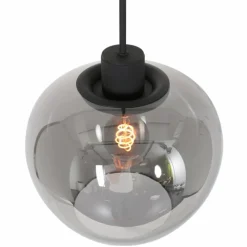 Suspension Steinhauer Lotus Noir, 1 lumière