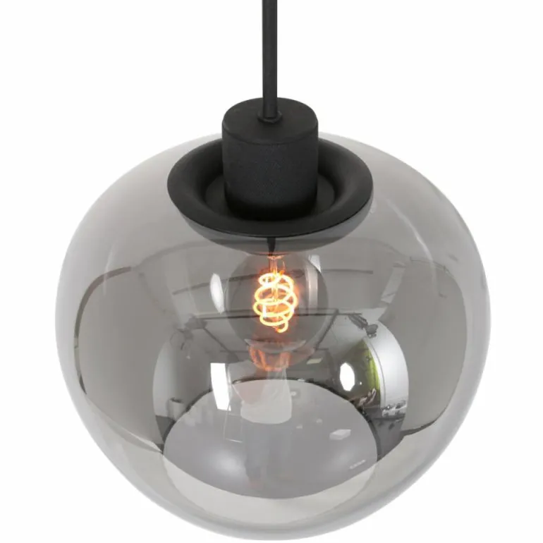 Suspension Steinhauer Lotus Noir, 1 lumière
