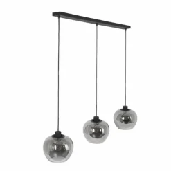 Suspension Steinhauer Lotus Noir, 3 lumières