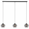 Suspension Steinhauer Lotus Noir, 3 lumières