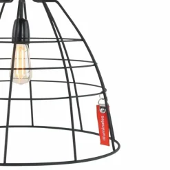 Suspension Steinhauer Mark III Noir, 1 lumière