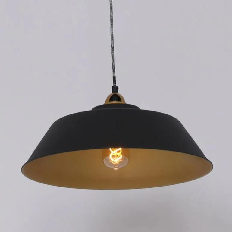 Suspension Steinhauer Mexlite Noir, 1 lumière