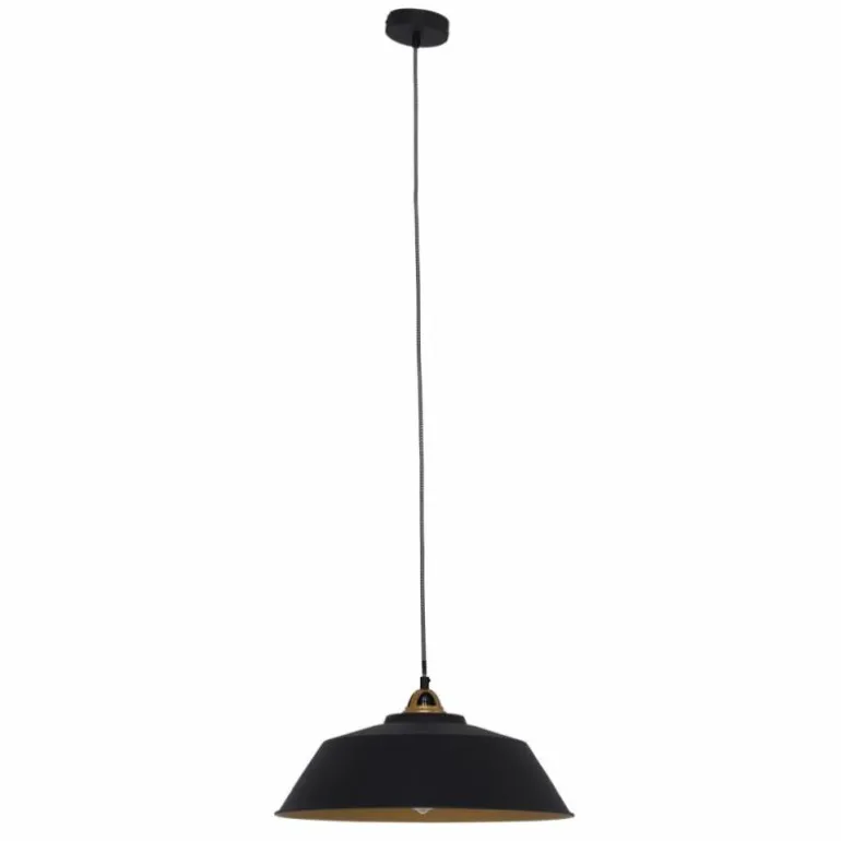 Suspension Steinhauer Mexlite Noir, 1 lumière