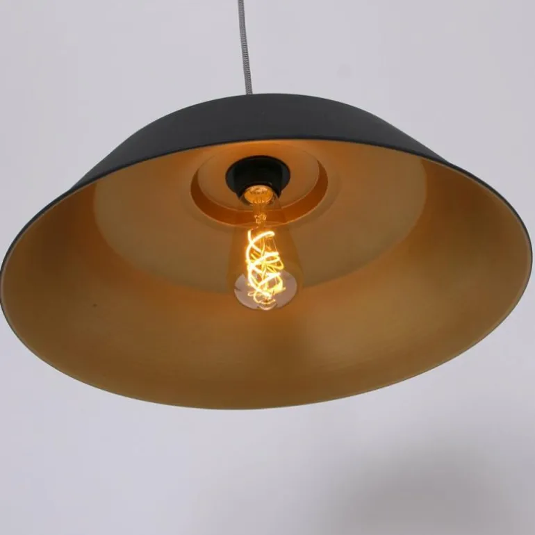 Suspension Steinhauer Mexlite Noir, 1 lumière