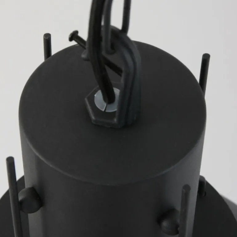 Suspension Steinhauer Mexlite Noir, 1 lumière