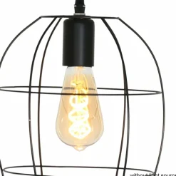 Suspension Steinhauer Minimalics Noir, 1 lumière