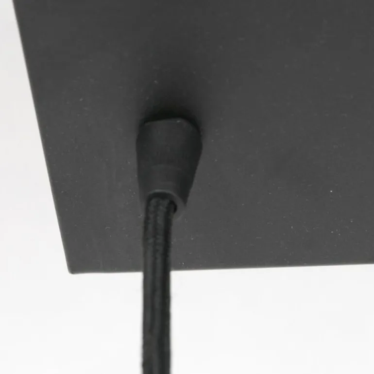 Suspension Steinhauer Noirver Noir, 3 lumières