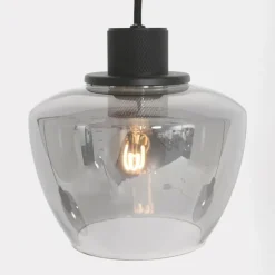 Suspension Steinhauer Noirver Noir, 3 lumières