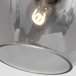 Suspension Steinhauer Noirver Noir, 3 lumières