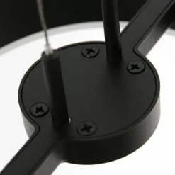 Suspension Steinhauer Piola LED Noir, 6 lumières