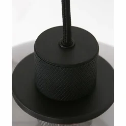 Suspension Steinhauer Reflexion Noir, 5 lumières