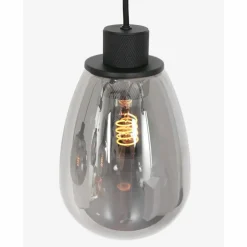 Suspension Steinhauer Reflexion Noir, 3 lumières