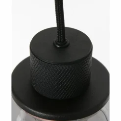 Suspension Steinhauer Reflexion Noir, 3 lumières