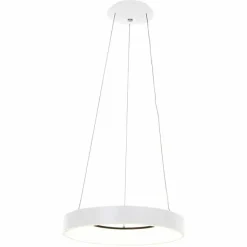 Suspension Steinhauer Ringlede Blanc, 1 lumière