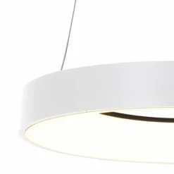 Suspension Steinhauer Ringlede Blanc, 1 lumière
