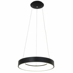Suspension Steinhauer Ringlede Noir, Blanc, 1 lumière