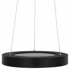 Suspension Steinhauer Ringlede Noir, Blanc, 1 lumière