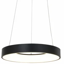 Suspension Steinhauer Ringlede Noir, Blanc, 1 lumière