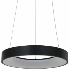 Suspension Steinhauer Ringlede Noir, Blanc, 1 lumière